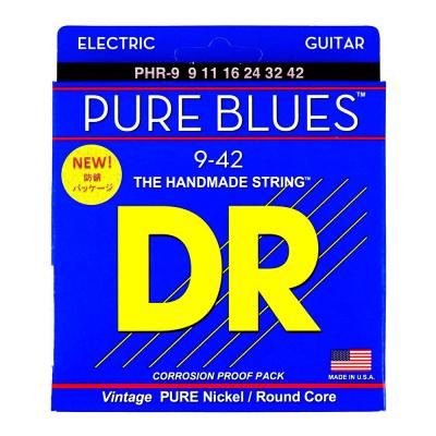 DR PURE BLUES PHR-9 LITE エレキギター弦×12セット