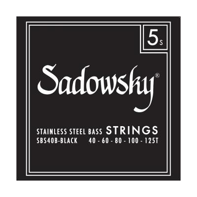 SADOWSKY SBS40B Black ブラックラベル 5弦ベース弦×2セット