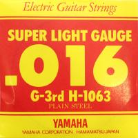 YAMAHA H1063 エレキギター用 バラ弦 3弦×6本