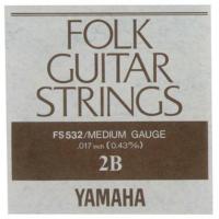 YAMAHA FS532 アコースティックギター用 バラ弦 2弦×2本