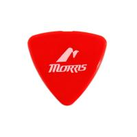 MORRIS DELRIN Red 0.5mm Triangle ギターピック×12枚