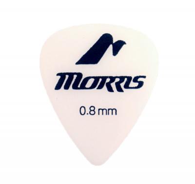 MORRIS STANDARD White 0.8mm ギターピック×36枚