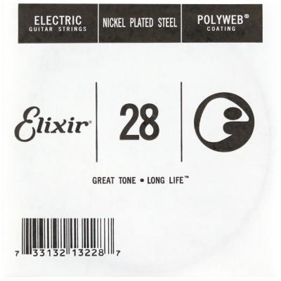 ELIXIR 13228/028 バラ弦×4本 エリクサーポリウェブ ギター弦