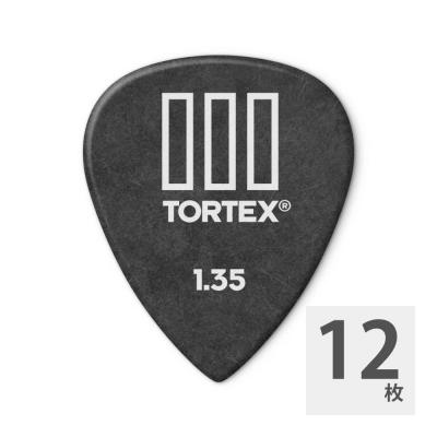 JIM DUNLOP 462 Tortex T III 1.35mm Black ギターピック×12枚