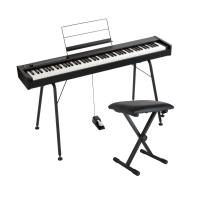 KORG D1 DIGITAL PIANO 電子ピアノ 純正スタンド＆X型キーボードベンチ付きセット