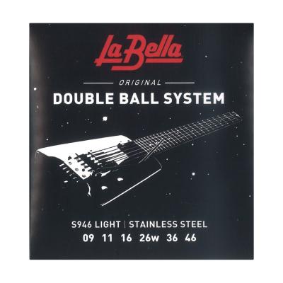 La Bella S946 Light Doble Ball System 09-46 エレキギター弦×12セット