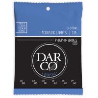 Darco D200 Acoustic Phospher Bronze Light 12弦用アコースティックギター弦×5セット