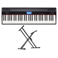 ROLAND GO-61P GO:PIANO エントリーキーボード ピアノ KS-020 X型スタンド付きセット