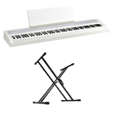 KORG B2 WH 電子ピアノ Dicon Audio KS-020 X型キーボードスタンド 2点セット