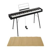 KORG D1 DIGITAL PIANO 電子ピアノ 純正スタンド（ST-SV1） ピアノマット(クリーム)付きセット