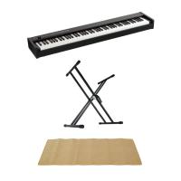 KORG D1 DIGITAL PIANO 電子ピアノ X型スタンド ピアノマット(クリーム)付きセット