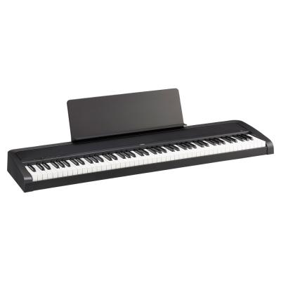 KORG B2 BK 電子ピアノ Dicon Audio X型キーボードスタンド キーボードベンチ ピアノマット(グレイ)付きセット