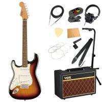 Squier Classic Vibe ’60s Stratocaster LH LRL 3TS エレキギター レフティ 左利き用 VOXアンプ付き 入門11点セット