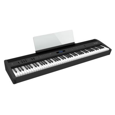 ROLAND FP-60X-BK Digital Piano ブラック デジタルピアノ キーボードスタンド キーボードベンチ ヘッドホン 4点セット [鍵盤 Cset] ローランド 譜面台設置した際の画像