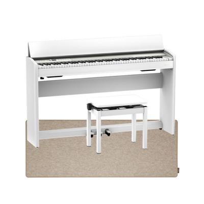 ROLAND F701-WH Digital Piano 電子ピアノ 高低自在椅子付き ホワイト ＆セッティングマット付き 【組立設置無料サービス中】