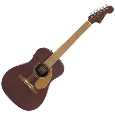 Fender Malibu Player Burgundy Satin WN エレクトリックアコースティックギター 入門9点セット ギター単体画像