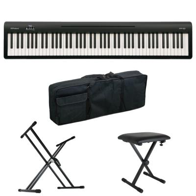 ROLAND FP-10 BK 電子ピアノ ポータブルピアノ X型スタンド ベンチ ケース付き セット [鍵盤 CCset]