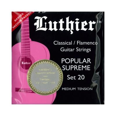 Luthier LU-20-CT Classical/Flamenco Strings with Super Carbon 101 Trebles フラメンコ クラシックギター弦×12セット