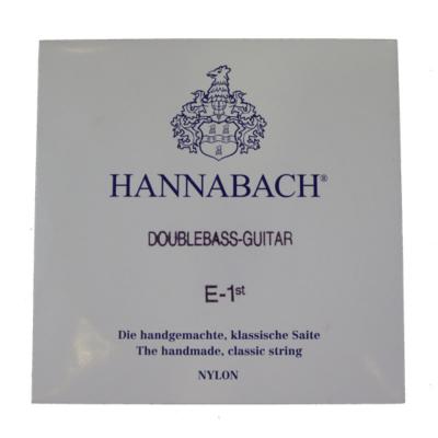 HANNABACH 8411MT Double Bass ミディアムテンション 1弦用 バラ弦 クラシックギター弦×3本
