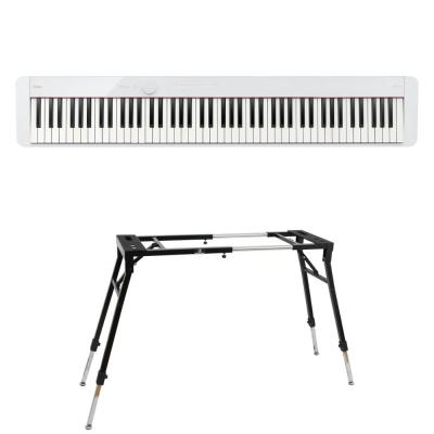 CASIO Privia PX-S1100 WE 電子ピアノ キーボードスタンド 2点セット [鍵盤 Dset]