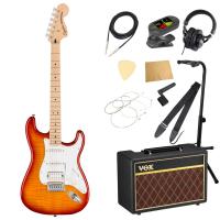 Squier Affinity Series Stratocaster FMT HSS SSB エレキギター VOXアンプ付き 入門11点セット