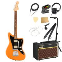 Fender Player Jazzmaster PF Capri Orange エレキギターVOXアンプ付き 入門11点 初心者セット