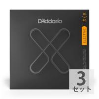 D’Addario XTE1046 XT Nickel Regular Light コーティングエレキギター弦 10-46×3セット