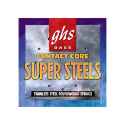 GHS 5M-CC 5-String Contact Core Super Steels MEDIUM 045-129 5弦エレキベース弦×2セット