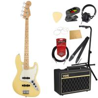 Fender Player Jazz Bass MN Buttercream エレキベース VOXアンプ付き 入門10点 初心者セット