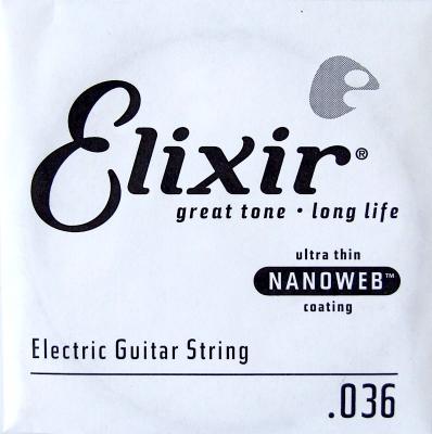 ELIXIR 15236/036弦×4本 エリクサーナノウェブバラ弦