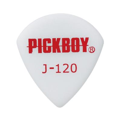 PICKBOY GP-J-W/120 Jazz 1.20mm ホワイト ギターピック×10枚