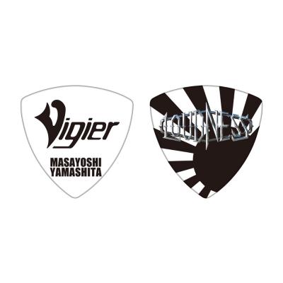Vigier ヴィジェ 2023 YM-PICK BLK/RS Loudness 山下昌良 シグネイチャー ギターピック×10枚