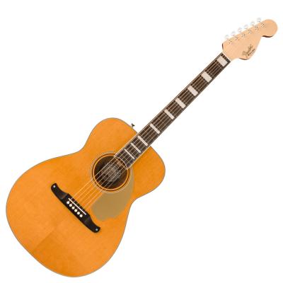 Fender フェンダー MALIBU VINTAGE Aged Natural エレクトリックアコースティックギター 入門9点 初心者セット ギター本体画像