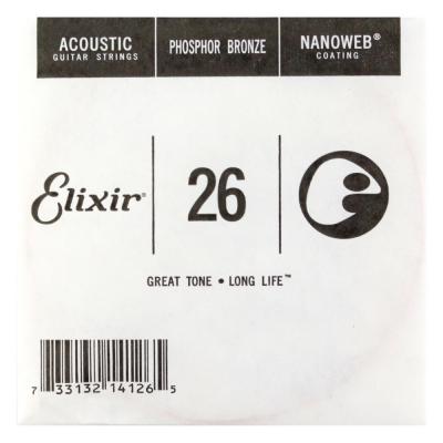 ELIXIR 14126/026弦/フォスファーブロンズ×4本