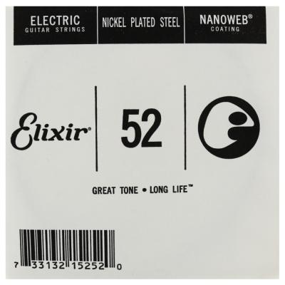 ELIXIR 15252/052弦×4本 エリクサーナノウェブバラ弦