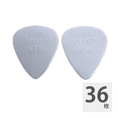 JIM DUNLOP 44R Nylon Standard 0.60mm ナイロン ギターピック×36枚