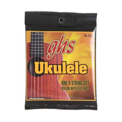 GHS H-10/Hawaiian Ukulele Black Nylon ウクレレ弦×3セット