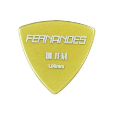 FERNANDES P-100UT 1.0mm ULTEM PICK トライアングル ギターピック×50枚