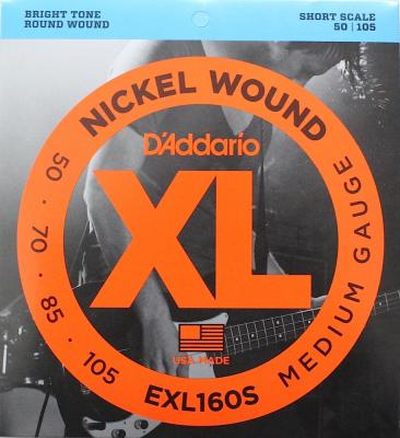 D'Addario EXL160S×5SET エレキベース弦