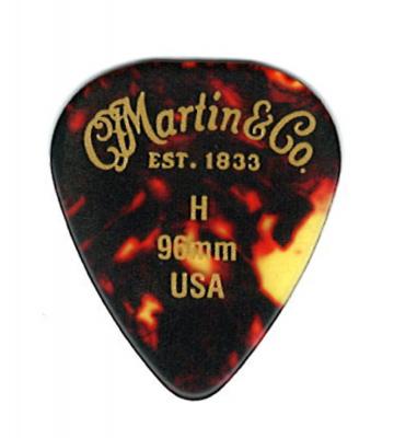 MARTIN TearDrop Heavy 0.96 ギターピック ティアドロップ型 ヘビー 12枚セット×6