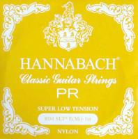 HANNABACH E8151 SLT-Yellow E/1 1弦 クラシックギターバラ弦 1弦×6本セット