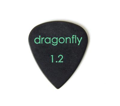 dragonfly PICK TD 1.2 BLACK ギターピック×10枚