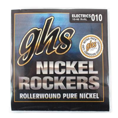 GHS Nickel Rockers R+RL 10-46 エレキギター弦×12SET