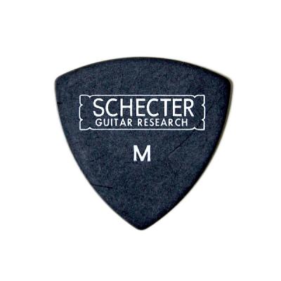 SCHECTER SPD-MP10 BK サンカク型 MEDIUM ポリアセタール ギターピック×10枚