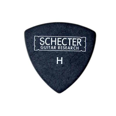 SCHECTER SPD-HP10 BK サンカク型 HARD ポリアセタールピック ギターピック×10枚