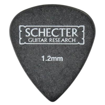 SCHECTER SPT-EP10 BK ティアドロップ型 EX HARD ポリアセタール ギターピック×50枚
