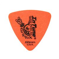 In Tune Guitar Picks DGP2-C60 GrippX-XXX 0.60mm Orange ギターピック×12枚