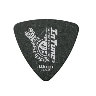 In Tune Guitar Picks DGP2-B100 GrippX-XXXb 1.00mm Black ギターピック×12枚