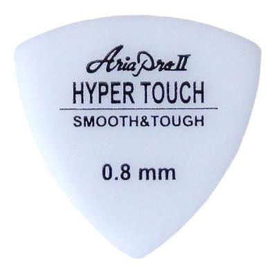 AriaProII HYPER TOUCH Triangle 0.8mm WH×50枚 ギターピック