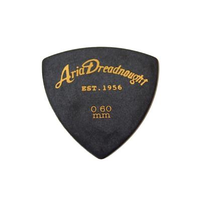 ARIA Aria Dreadnought HYPER TOUCH Triangle THIN 0.6mm BK×10枚 ギターピック